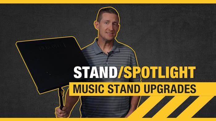 Hercules Music Stand BS Plus Series Upgrades - Stand in The Spotlight