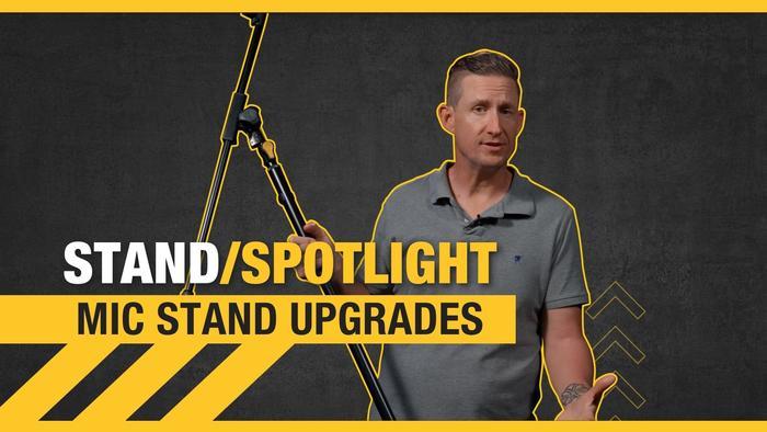 Hercules Mic Stand MS Plus Series Upgrades - Stand in The Spotlight