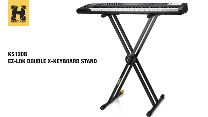 Hercules Keyboard Stand KS120B Easy Assembly Instruction