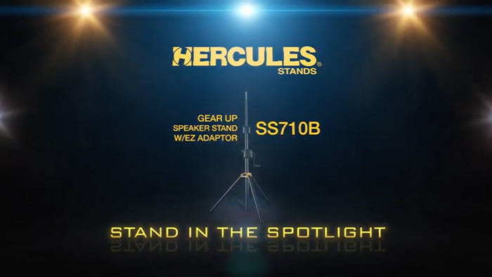 Hercules SS710B Speaker Stand - Stand in the Spotlight