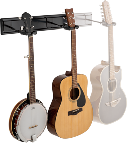 3-Guitar Wall Rack