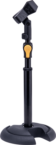 TABLETOP MIC STAND, ROUND BASE