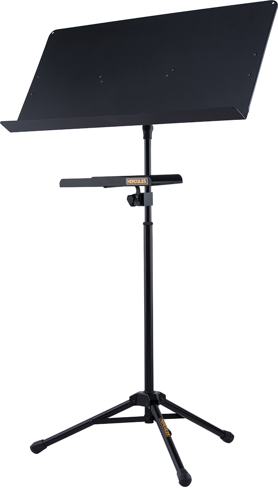 CONDUCTOR STAND W/ EXTENDED DESK AND ACCESSORY TRAY